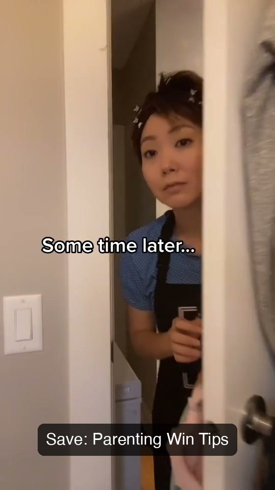 Korean mom making food for daughter having bad day — Save: Parenting Win Tips.jpg