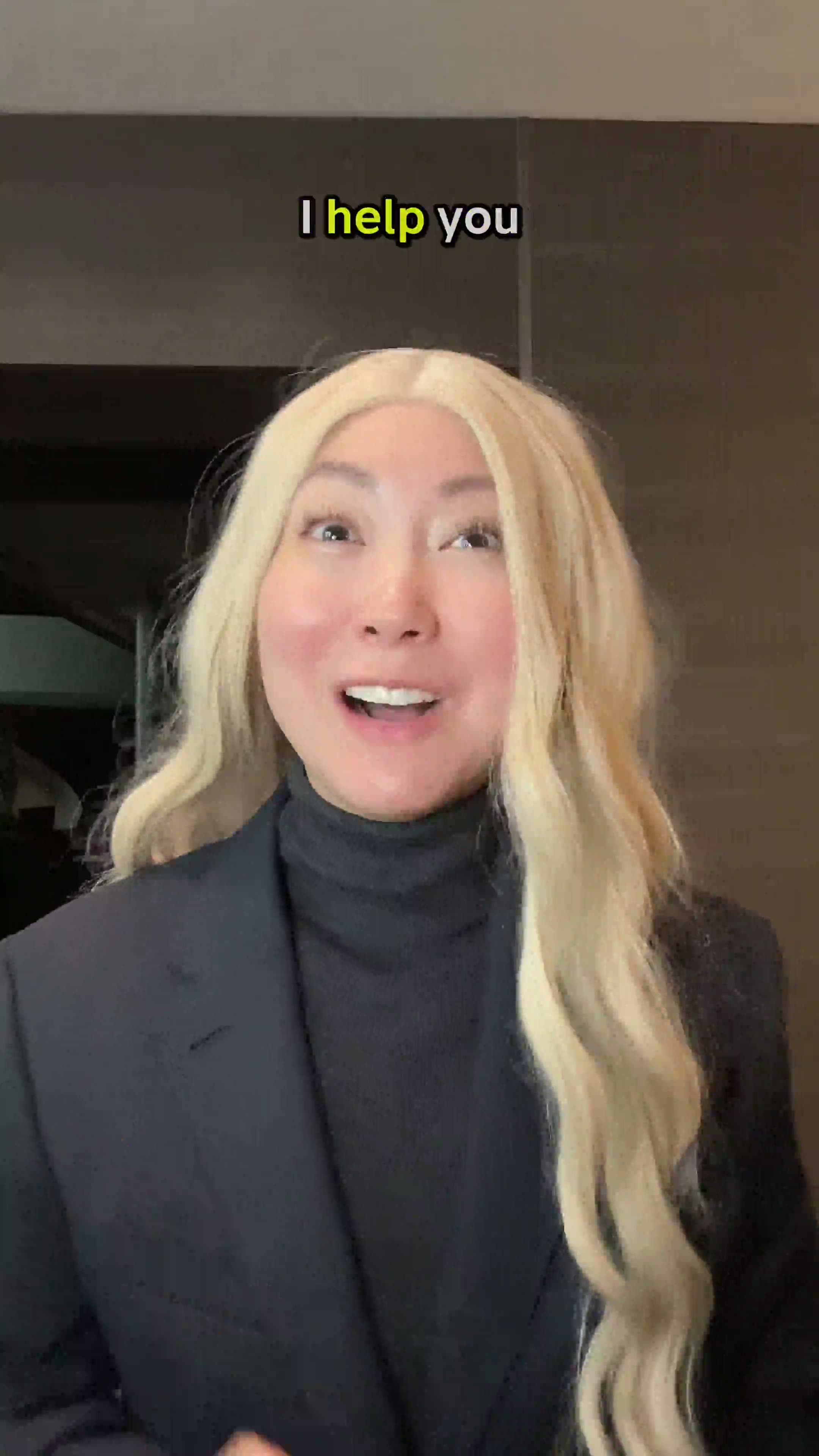 Korean Mom trying to get a free hotel upgrade.mp4