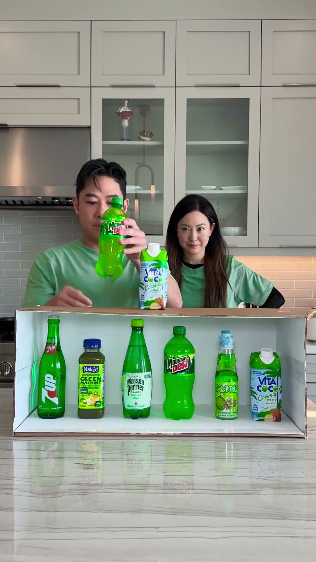 Green Drink Matching Challenge.mp4