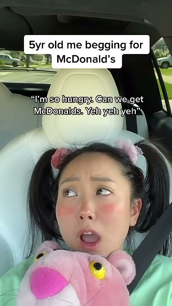 Mini Jeenie begging for Mc Donalds.mp4