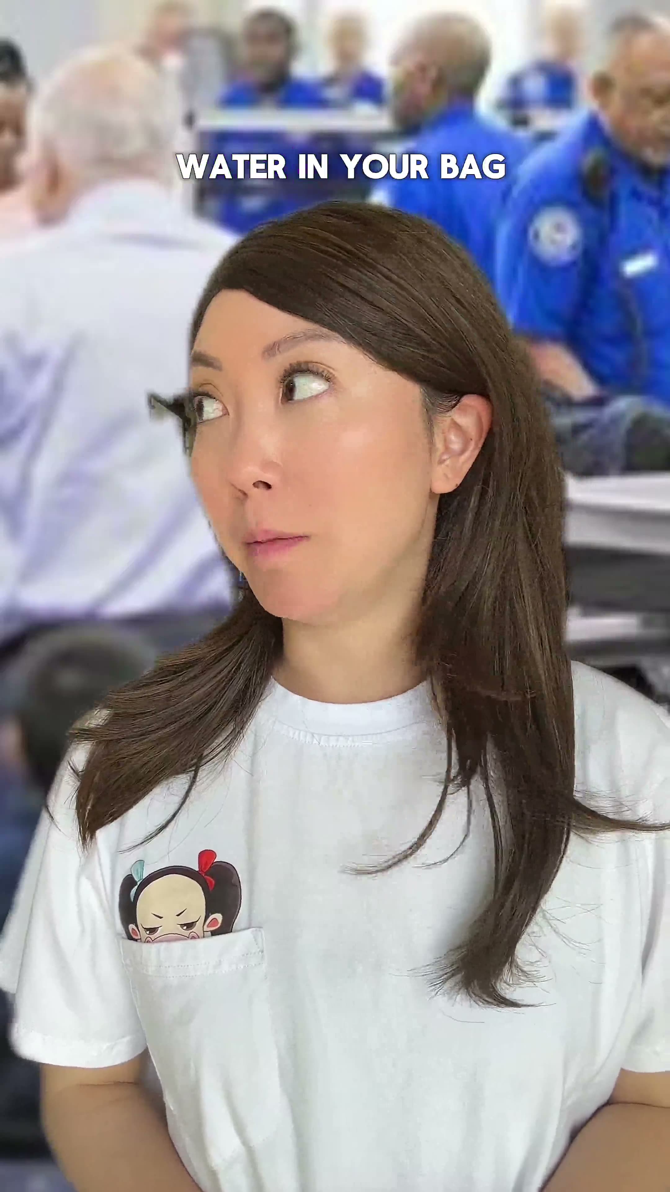 When Korean Mom goes through TSA.mp4