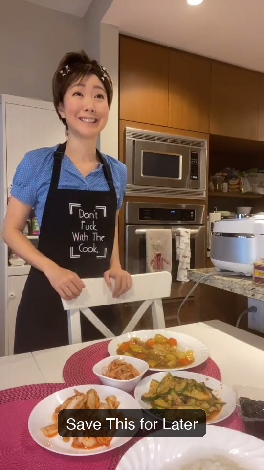 Korean mom making food for daughter having bad day — Save This for Later.jpg